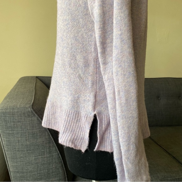 Madewell Lilac Payton Pullover Sweater in Coziest Yarn #AD041 - Picture 7 of 10